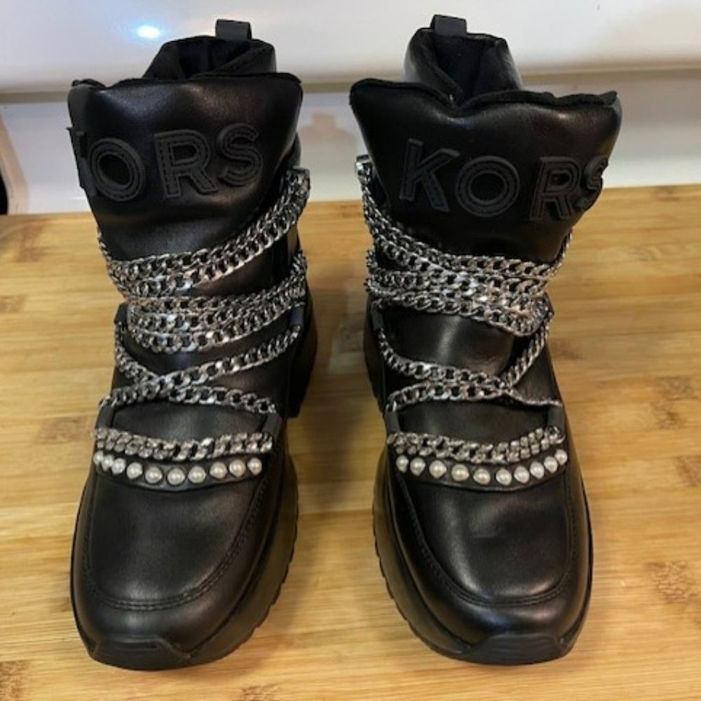 NWOT - Michael Kors Cassia leather Boot - SIZE 6 - Picture 14 of 16
